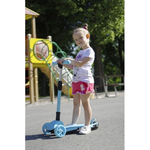 Dziecięca hulajnoga elektryczna Beaster Kids BS02KSB, niebieska, od 6 lat