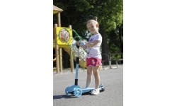 Dziecięca hulajnoga elektryczna Beaster Kids BS02KSB, niebieska, od 6 lat