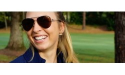 Okulary przeciwsłoneczne Tifosi Shwae Midnight Gold Brown Aviators, brązowe, 100% ochrona UV