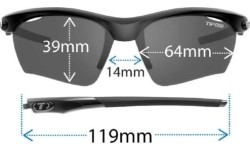 Okulary przeciwsłoneczne Tifosi Vero, 1470500250, czarne, 100% ochrona UV