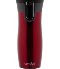 Butelka termiczna Contigo West Loop Red 2095849, 470 ml, żelazny beż