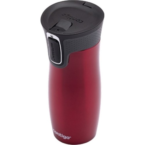 Butelka termiczna Contigo West Loop Red 2095849, 470 ml, żelazny beż