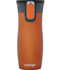 Kubek termiczny Contigo West Loop Tangerine CON2095850, 470 ml