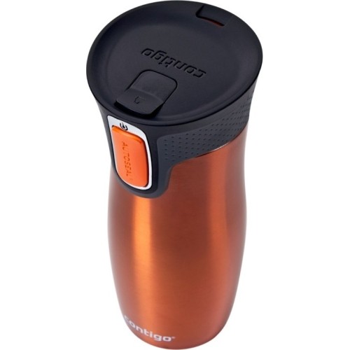 Kubek termiczny Contigo West Loop Tangerine CON2095850, 470 ml