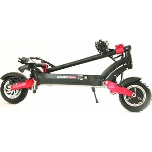 Hulajnoga elektryczna Beaster Scooter BS65, 2 x 1600 W, 52 V, 20,8 Ah, hamulce tarczowe, terenowa