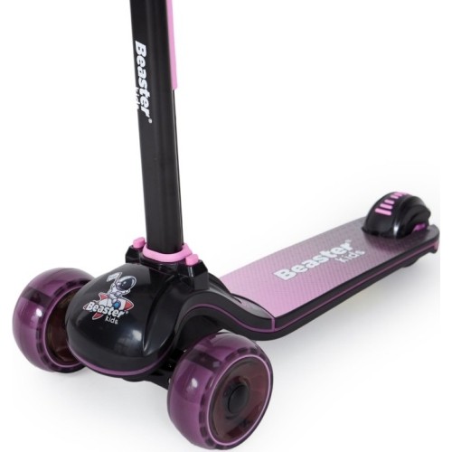 Hulajnoga dziecięca Beaster Kids BS605, różowa