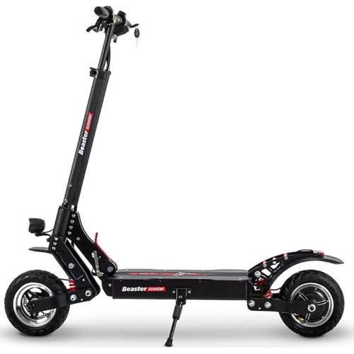 Hulajnoga elektryczna Beaster Scooter BS15PRO, 1200 W, 48 V, 18 Ah, amortyzatory nowej generacji, do jazdy terenowej