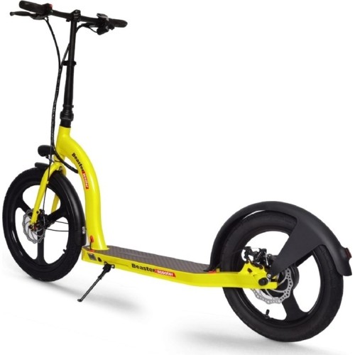 Hulajnoga elektryczna Beaster Scooter VOYAGER, 350 W, 36 V, 10 Ah, żółta