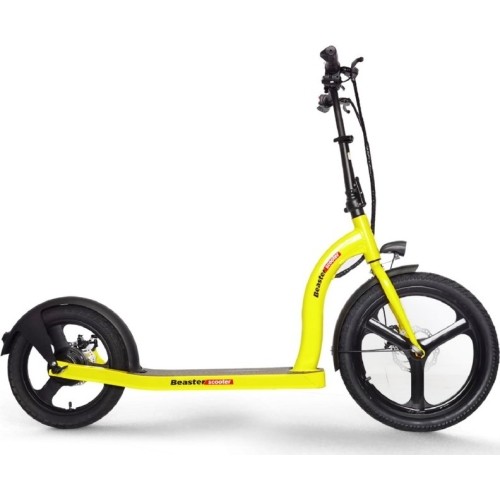 Hulajnoga elektryczna Beaster Scooter VOYAGER, 350 W, 36 V, 10 Ah, żółta