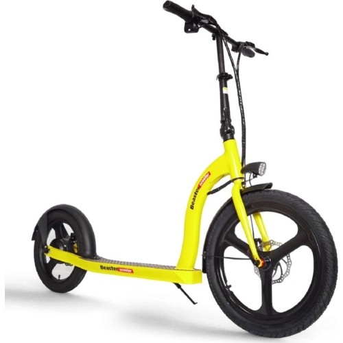 Hulajnoga elektryczna Beaster Scooter VOYAGER, 350 W, 36 V, 10 Ah, żółta