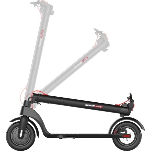 Skuter elektryczny Beaster BS701B, 700 W, 36 V, 6,4 Ah, 25 cm, czarny