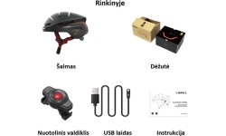 Inteligentny kask Livall EVO21, rozmiar M, biały