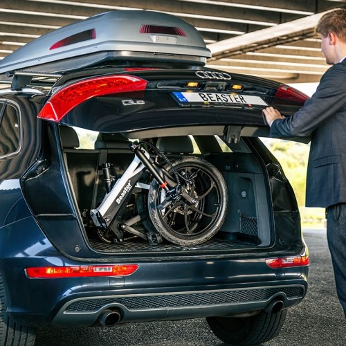 Rower elektryczny Beaster BS95, 250 W, 36 V, 8 Ah, składany