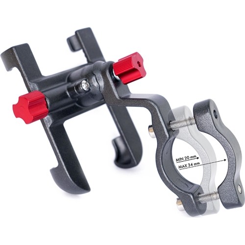 Uchwyt na telefon Beaster BS03SL, ciemnoszary