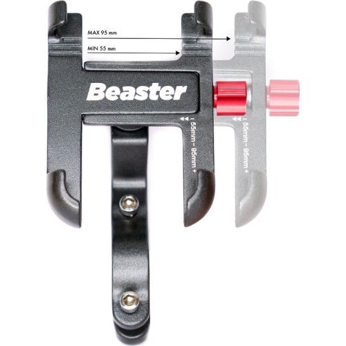 Uchwyt na telefon Beaster BS03SL, ciemnoszary