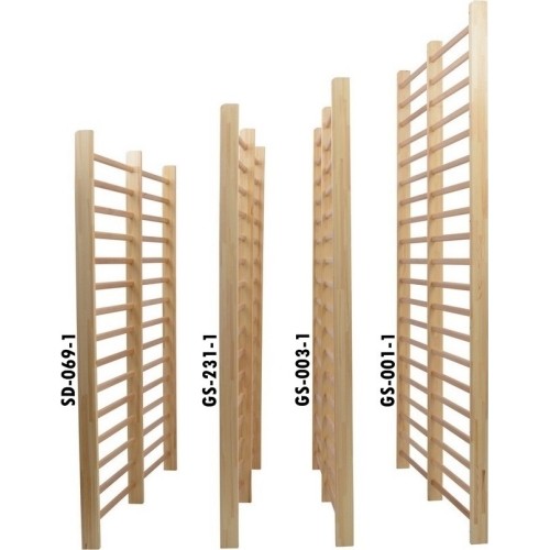 Podwójna drabinka przyścienna Coma-Sport GS-003-2 – 2,56x1,8 m
