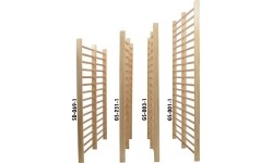 Podwójna drabinka przyścienna Coma-Sport GS-003-2 – 2,56x1,8 m