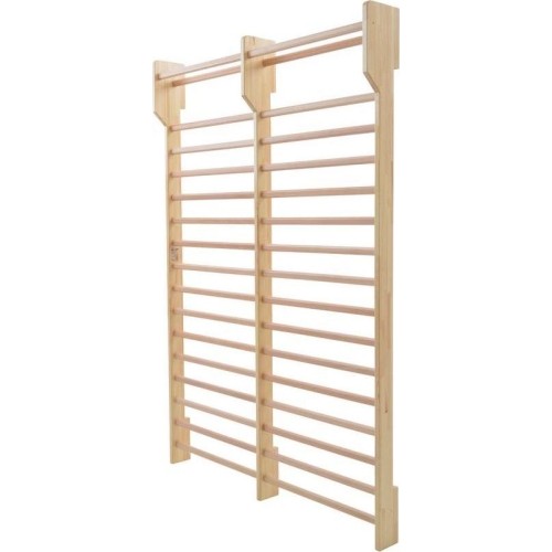 Podwójna drabinka przyścienna Coma-Sport GS-001-2 – 3x1,8 m - Z nakładką