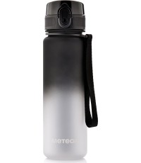 Sportowa butelka na wodę Meteor, 500 ml - Czarny/biały