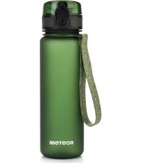 Sports water bottle meteor 500 ml - Dark green