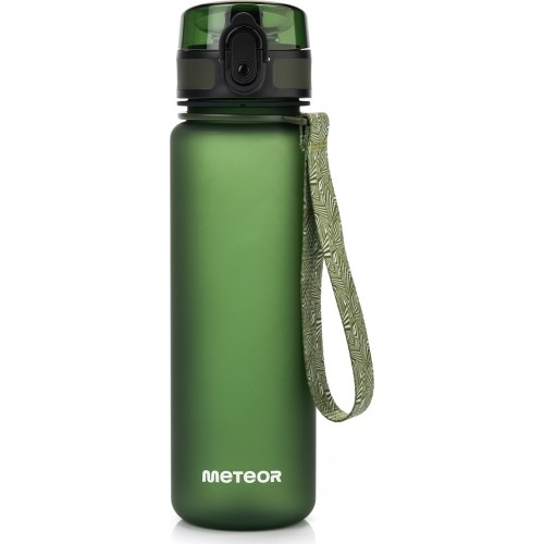 Sports water bottle meteor 500 ml - Dark green