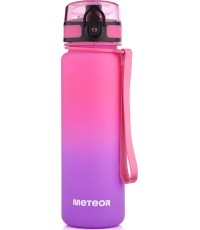 Sports water bottle meteor 500 ml - Pink || Violet