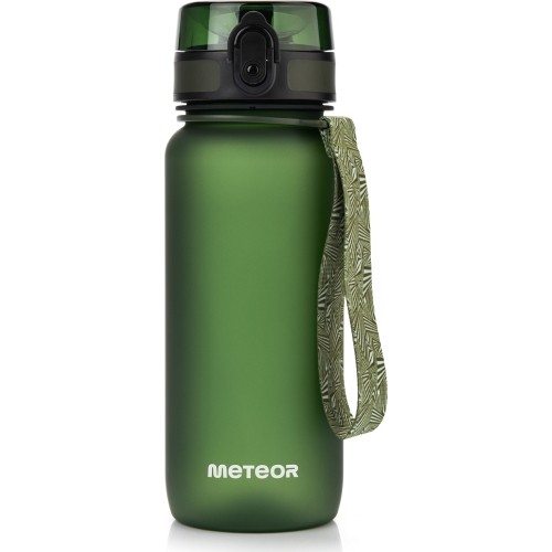 Sports water bottle meteor 650 ml - Dark green
