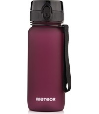 Sports water bottle meteor 650 ml - Burgundy