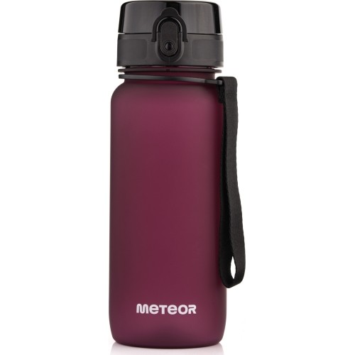 Sports water bottle meteor 650 ml - Burgundy
