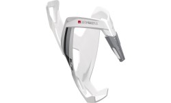 Uchwyt na napoje Elite Custom Race+ (biały mat/czarne logo)