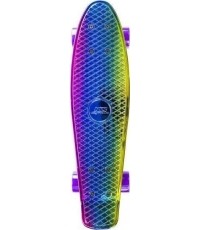 Mini deskorolka Nils Extreme Rainbow Electrostyle