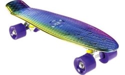 Mini deskorolka Nils Extreme Rainbow Electrostyle