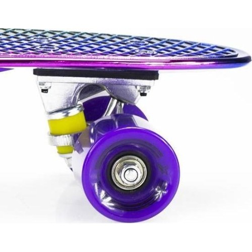 Mini deskorolka Nils Extreme Rainbow Electrostyle