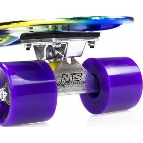 Mini deskorolka Nils Extreme Rainbow Electrostyle