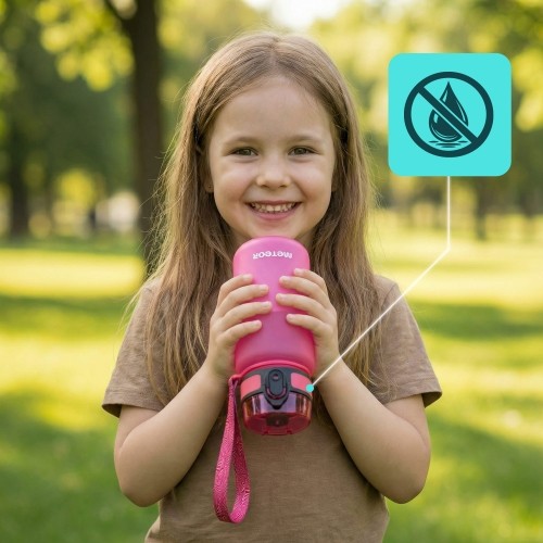 Sports water bottle meteor 350 ml - Pink || Turquoise