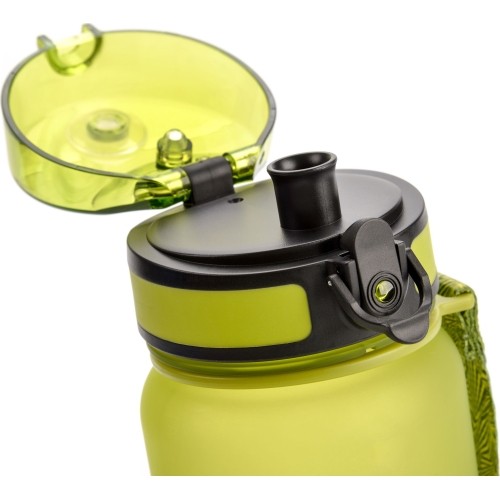 Sports water bottle meteor 650 ml - Dark green