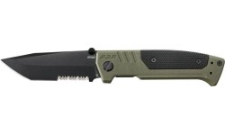 Walther Walther PDP Tanto knife green and black, serrated