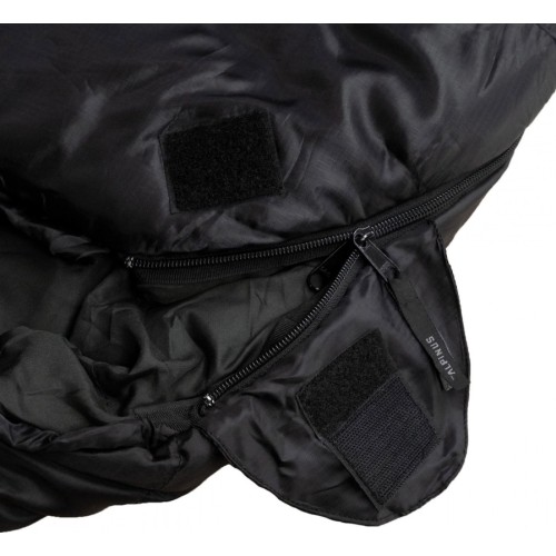 Alpinus Classic 1250 black/black sleeping bag. LZ