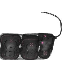 ZESTAW OCHRANIACZY H320 NILS EXTREME - Czarno-różowy