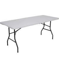 NC1618 STOLIK TURYSTYCZNY 180 CM BIAŁY NILS CAMP