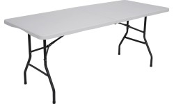 NC1618 STOLIK TURYSTYCZNY 180 CM BIAŁY NILS CAMP