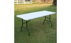 NC1618 STOLIK TURYSTYCZNY 180 CM BIAŁY NILS CAMP