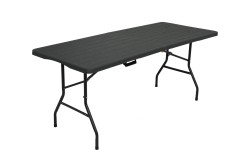 NC1618 STOLIK TURYSTYCZNY 180 CM ANTRACYT NILS CAMP