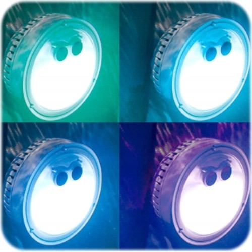 Wielokolorowa lampa LED na baterie do SPA INTEX 28503