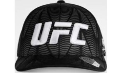 Czapka UFC Zenith by Venum Authentic Fight Night, czarno-biało-pomarańczowa