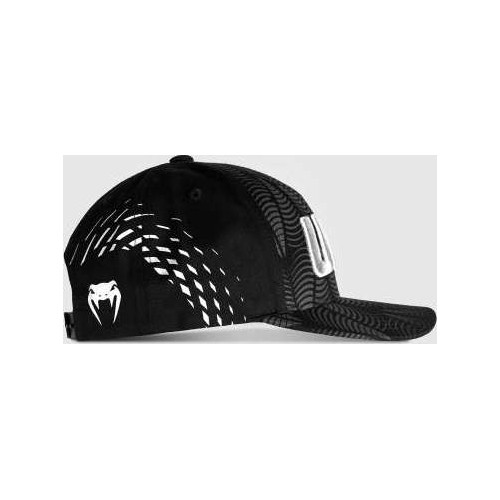 Czapka UFC Zenith by Venum Authentic Fight Night, czarno-biało-pomarańczowa