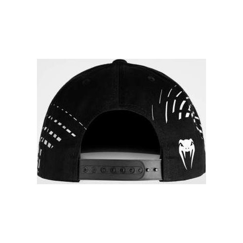 Czapka UFC Zenith by Venum Authentic Fight Night, czarno-biało-pomarańczowa