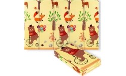 MD05 KIDS FOLDING MAT FOREST 190x150CM NILS FUN