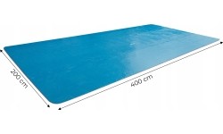 Mata solarna pokrywa do basenu stelażowego 400x200cm INTEX 28028