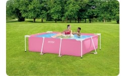 Basen ogrodowy stelażowy duży prostokątny 220 x 150 cm INTEX 28266